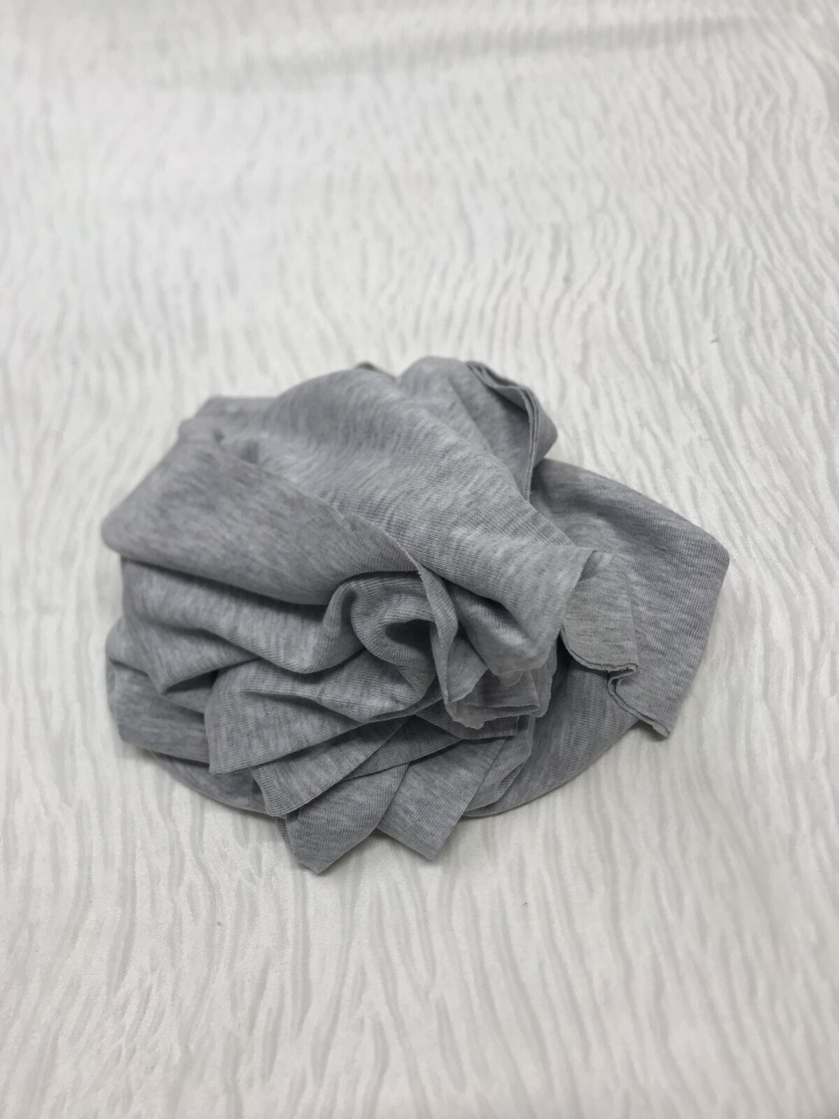 Bebe Ribanası Penye Gri, Parça 50x180 cm