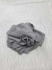 Bebe Ribanası Penye Gri, Parça 50x180 cm