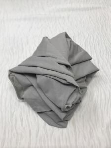 Likralı Süprem Kumaş Gri, Parça 70x180 cm