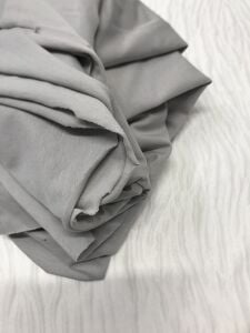 Likralı Süprem Kumaş Gri, Parça 70x180 cm