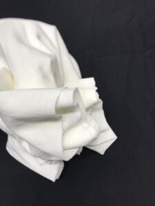 Bebe Ribana Penye Kumaş, Parça 100x170 cm Ekru Renk