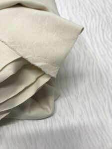 İnce Ribana Kumaş Krem - Parça 100x170 cm