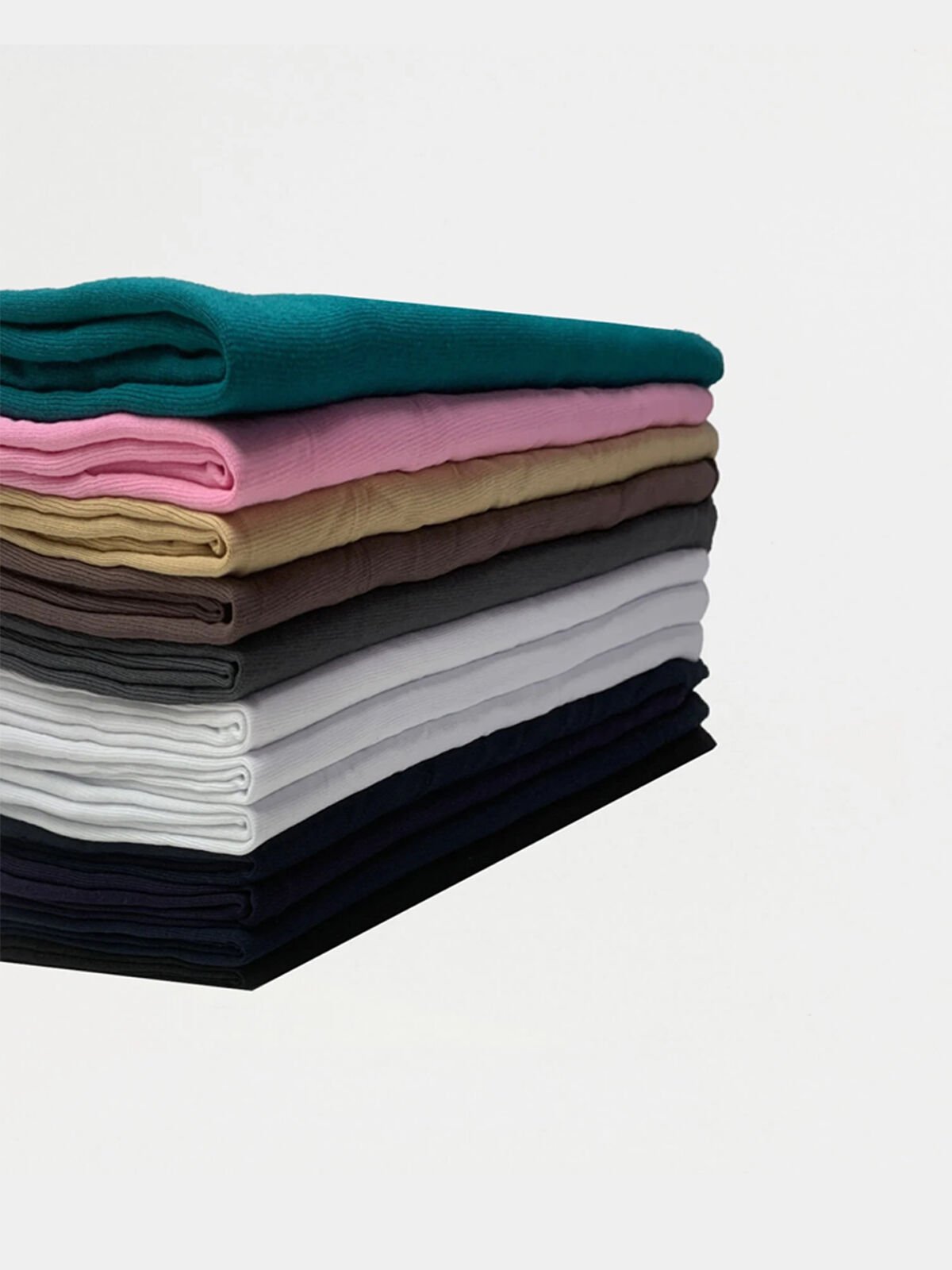 İnce Ribana Esnek Penye Kumaş Seti, Boyları 70-85 cm arası 12 adet