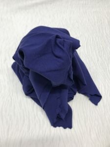 İnce Kaşkorse Kumaş Lacivert - Parça 100x180 cm