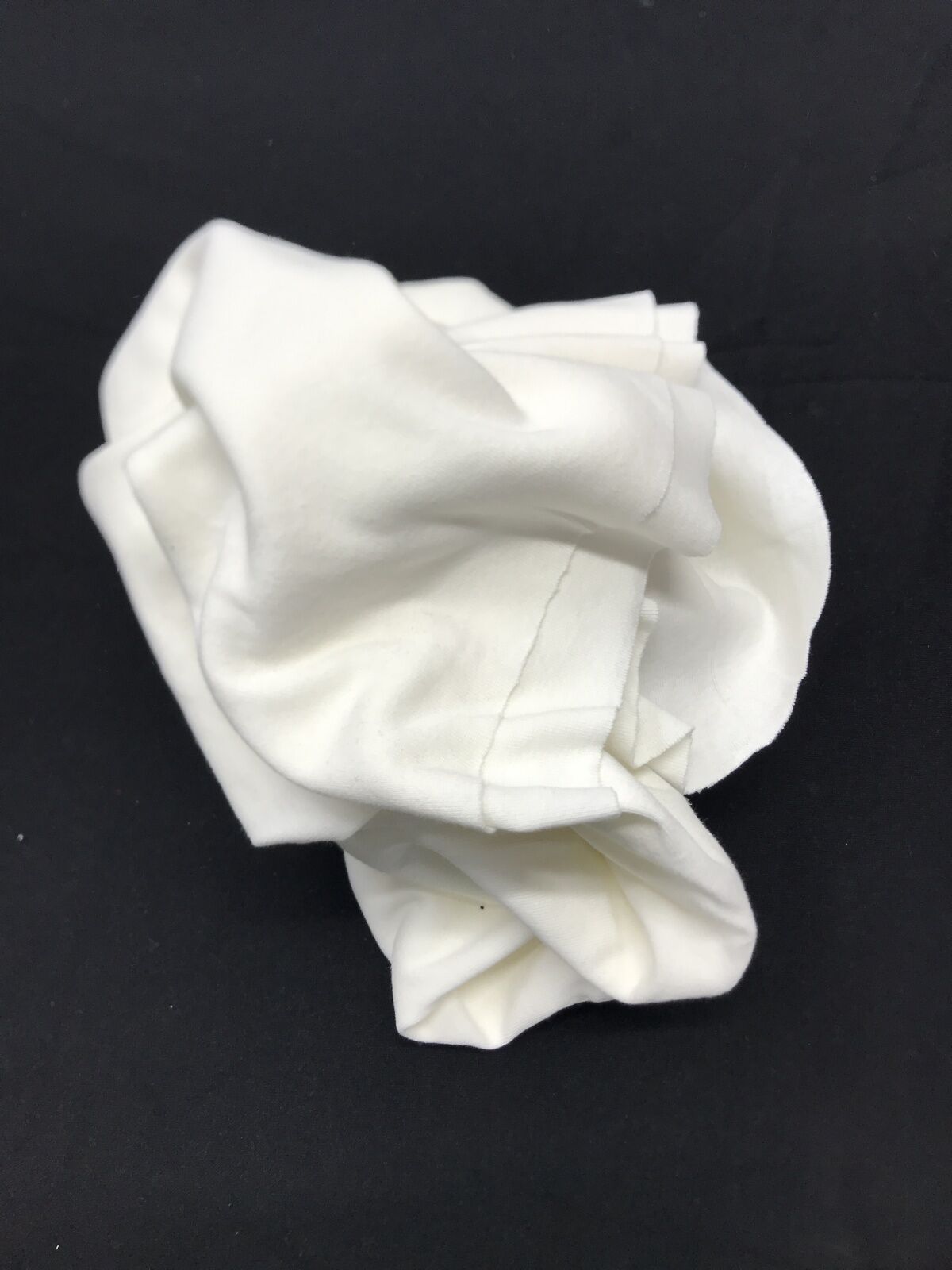 Bebe Ribana Penye Kumaş, Parça 100x200 cm Ekru Renk