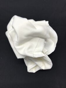 Bebe Ribana Penye Kumaş, Parça 100x200 cm Ekru Renk