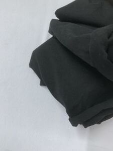 Siyah Tok Süprem Kumaş, Parça 80x180 cm