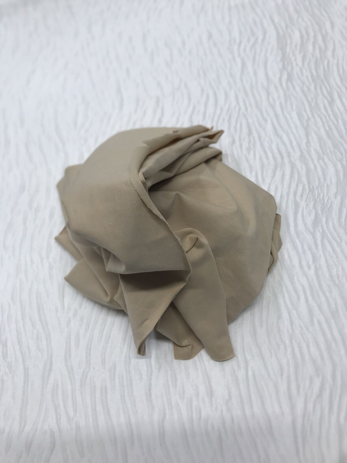 Likralı Süprem Kumaş Bej, Parça 75x170 cm