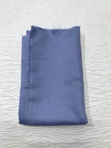 Ham Keten Kumaş Orta Kalın, Parça 115x150 cm - İndigo Mavi