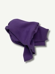 Ribana Fitilli Kumaş, Parça 45x120 cm - Mor