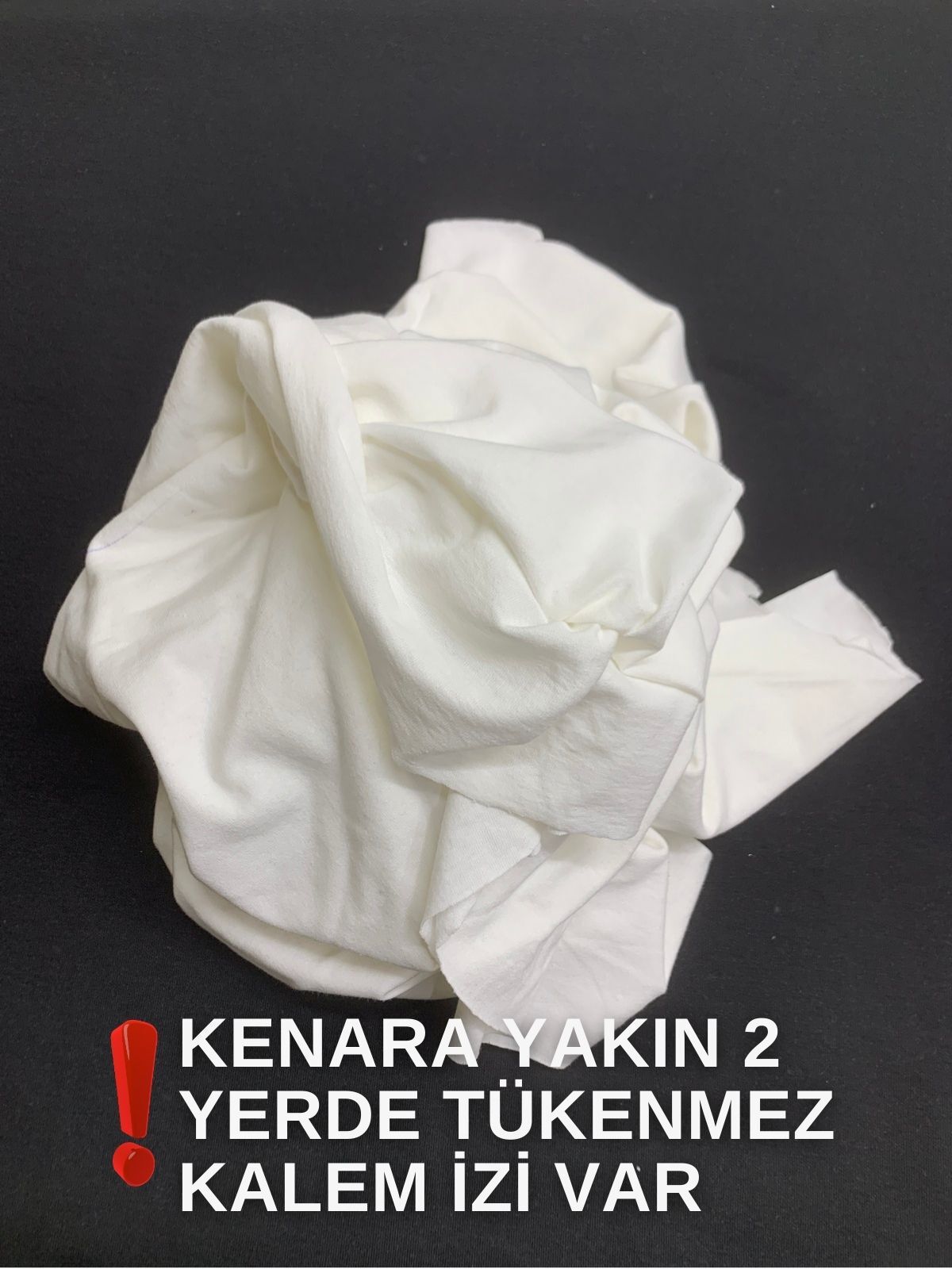 Beyaz Süprem Kumaş, Parça 110x180 cm