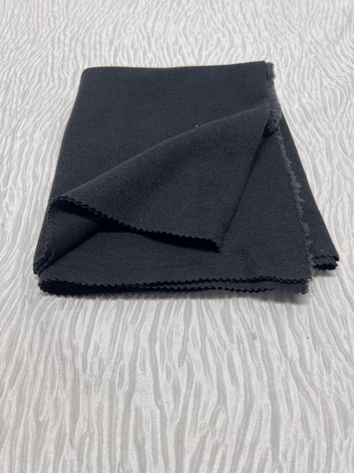 Selanik Kumaş Hafif Şardonlu, Parça 45x170 cm - Antrasit