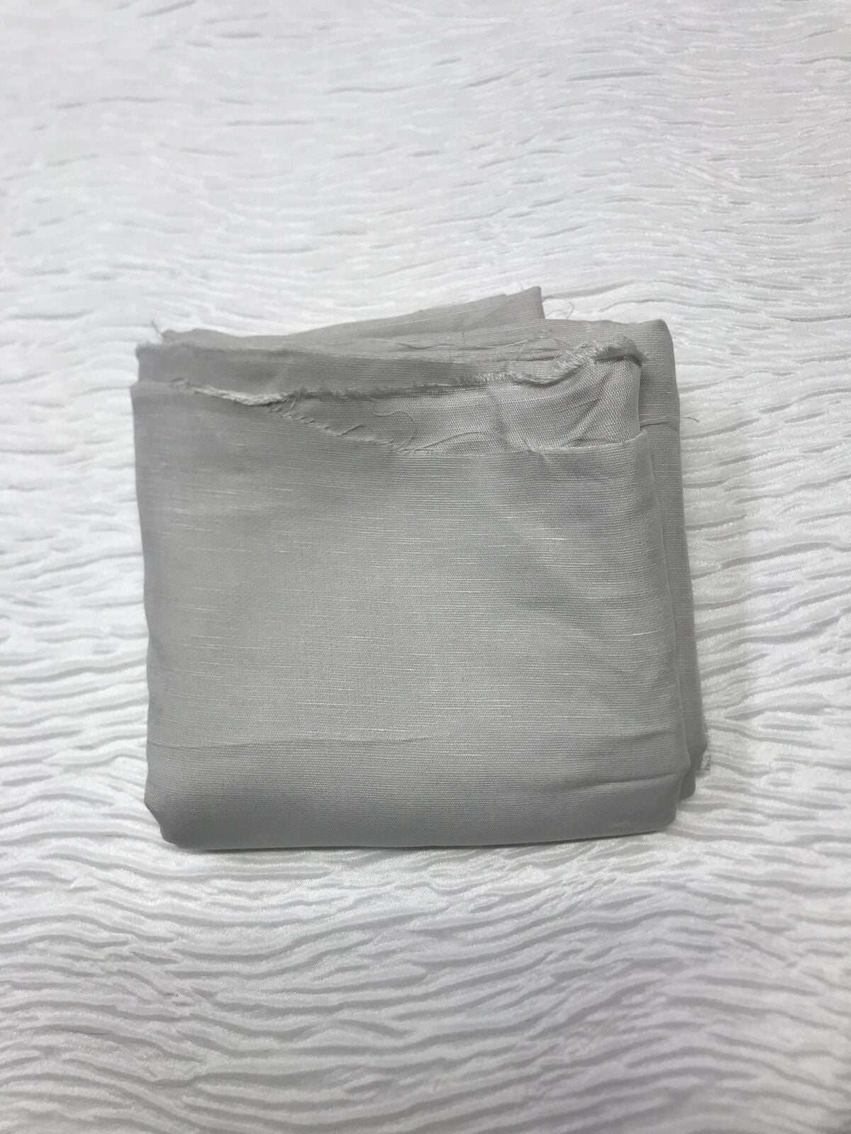 Ham Keten Kumaş Orta Kalın, Parça 140x150 cm - Gri (EKLİ 2 PARÇA)