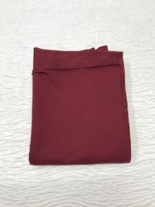 Diz Yapmaz Esnek 2 İplik Kumaş, Parça 120x180 cm - Bordo