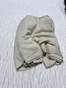 Triko Çilek Penye Dökümlü Parça 55x160 cm - Bej