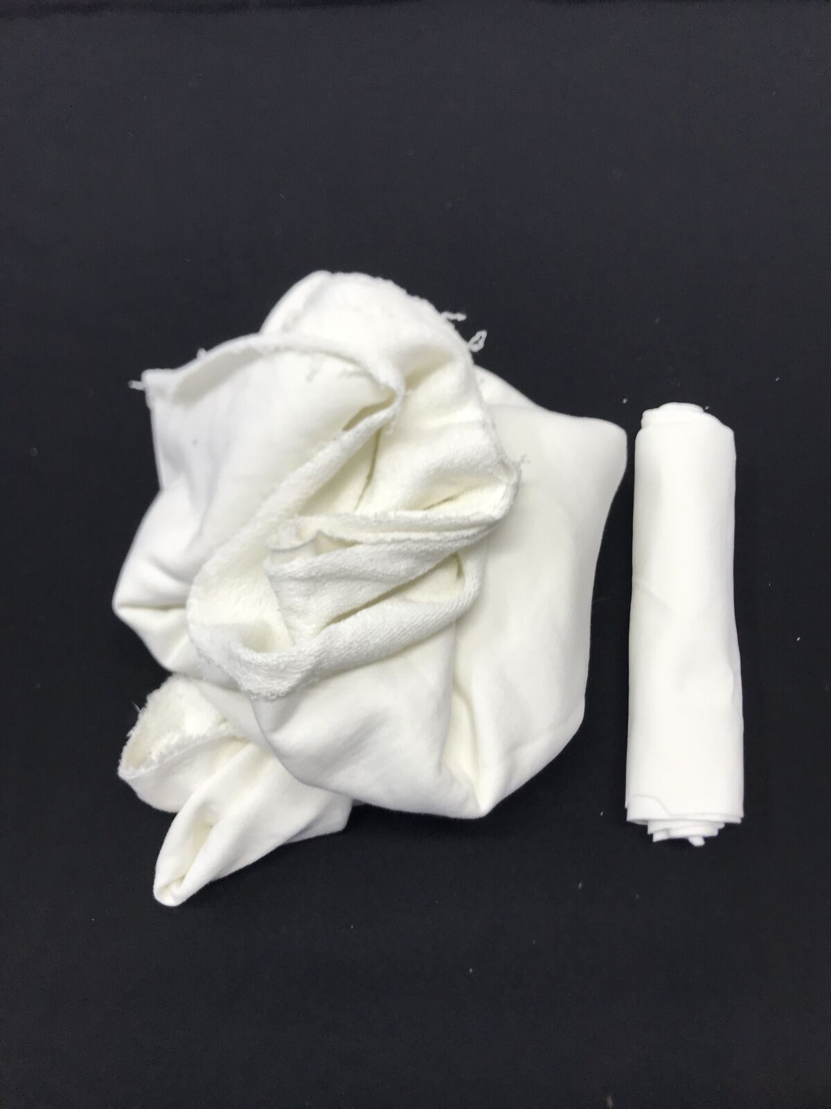 Ribanalı 3 İplik Kumaş Ekru – Parça 115x200 cm