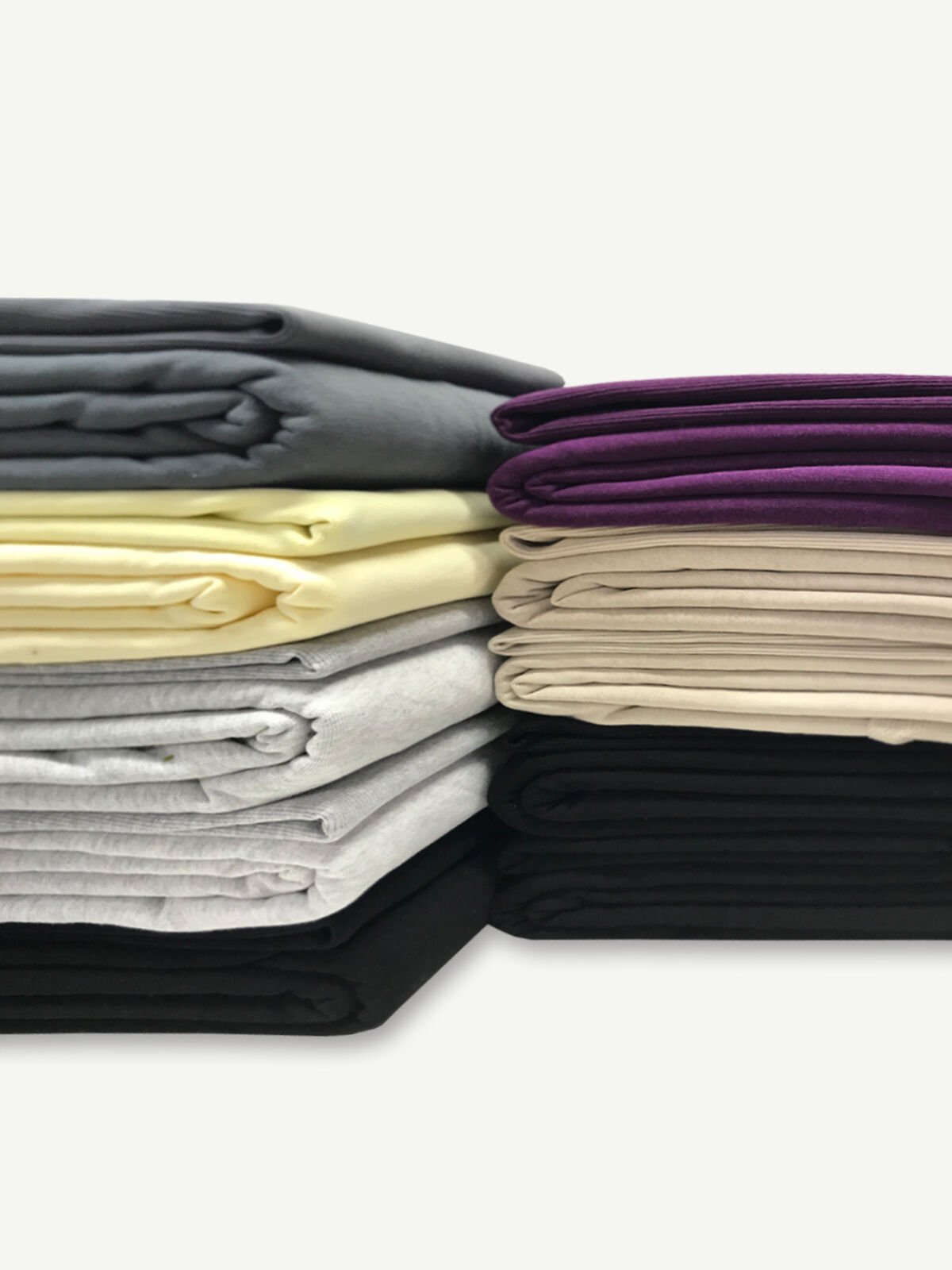 Ribanalı 3 İplik Kumaş Seti, Boyları 80-100 cm arası 10 adet