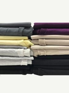 Ribanalı 3 İplik Kumaş Seti, Boyları 80-100 cm arası 10 adet