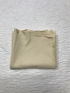 Diz Yapmaz Esnek 2 İplik Kumaş, Parça 80x180 cm - Krem