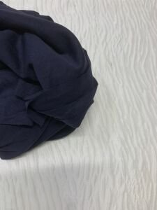 Polyester Penye Dökümlü Esnek, Parça 70x200 cm - Lacivert