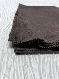 Selanik Kumaş Hafif Şardonlu, Parça 45x170 cm - Sütlü Kahve