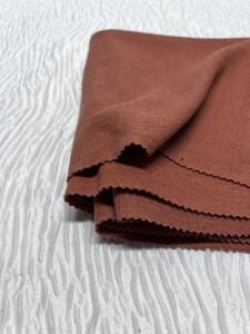 Selanik Kumaş Hafif Şardonlu, Parça 45x170 cm - Kiremit