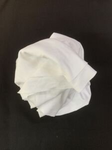 Bej İnce Çelik Penye Kumaş Esnek, Parça 180x140 cm (HAFİF LEKELİ)
