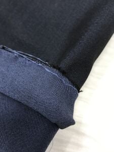 İnce Esnek Kot Kumaş Dökümlü - Lacivert, Parça 285x140 cm (EKLİ 2 PARÇA)