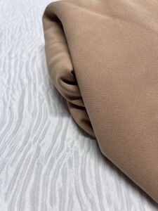 Dabıl Krep Kumaş, Parça 180x150 cm - Açık Tarçın