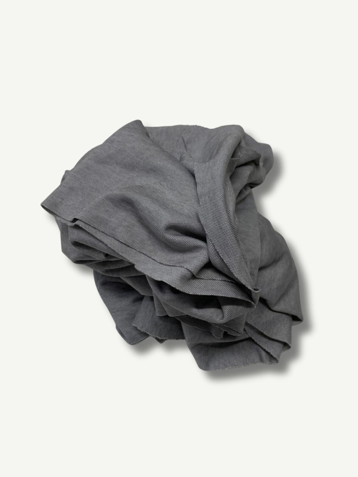 Polyester Lakost Kumaş, Parça 80x200 cm - Gri