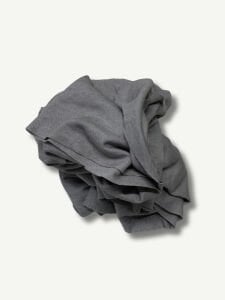 Polyester Lakost Kumaş, Parça 80x200 cm - Gri