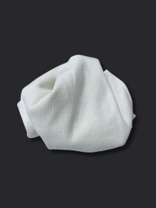 Ribana Fitilli Kumaş, Parça 65x110 cm Ekru Renk