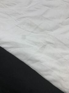 Pamuk Polyester Süprem Kumaş, Parça 100x190 cm - Beyaz (HAFİF KİR VAR)