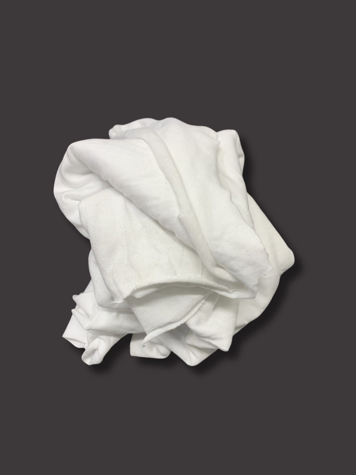 Pamuk Polyester Süprem Kumaş, Parça 100x190 cm - Beyaz (HAFİF KİR VAR)