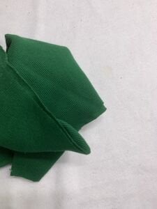 Yeşil Kaşkorse (Ribana) Kumaş, Parça 30x120 cm