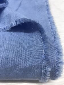 Tensel Keten Kumaş Tok Dökümlü, Parça 400x150 cm - İndigo Mavi