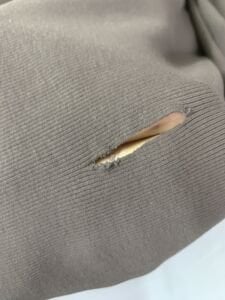 Kahverengi İnce Kaşkorse Kumaş, Parça 170x110 cm (KESİK VAR)