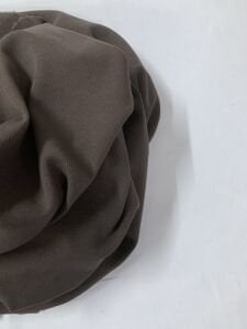 Kahverengi İnce Kaşkorse Kumaş, Parça 170x110 cm (KESİK VAR)