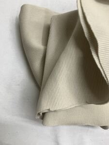 Krem Kaşkorse (Ribana) Kumaş, Parça 50x140 cm