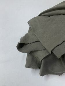 Bebe Ribanası Kalın Penye Kumaş, Parça 130x190 cm Füme Rengi