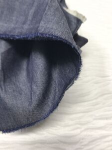 Lacivert İnce Kot Kumaş %100 Pamuk - Parça  190x150 cm