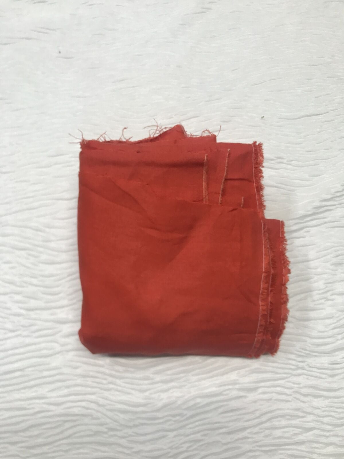 Ham Keten Kumaş Orta Kalın, Parça 360x140 cm - Turuncu