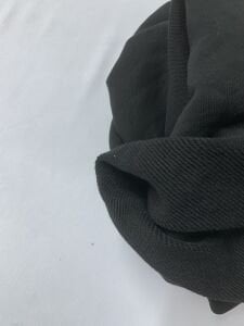 3 İplik Kumaş, Parça 90x135 cm Siyah Renk