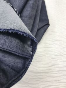 Lacivert İnce Kot Kumaş Hafif Esnek Pamuk - Parça  380x140 cm