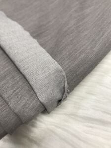 İnce Esnek Kot Kumaş Dökümlü - Gri, Parça 350x150 cm