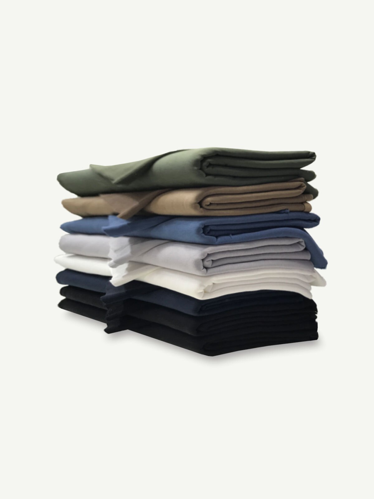 Ribanalı Şardonlu 3 İplik Kumaş Seti, Boyları 100-125 cm arası 8 adet