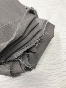 İnce Esnek Kot Kumaş Dökümlü - Gri, Parça 200x150 cm