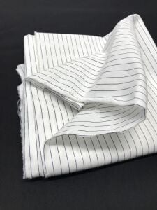 Çizgili Gömleklik Kumaş %100 Pamuk, Parça 160x80 cm