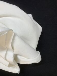 Ekru Bebe Ribanası Penye Kumaş, Parça 75x180 cm (HAFİF KİRLİ)