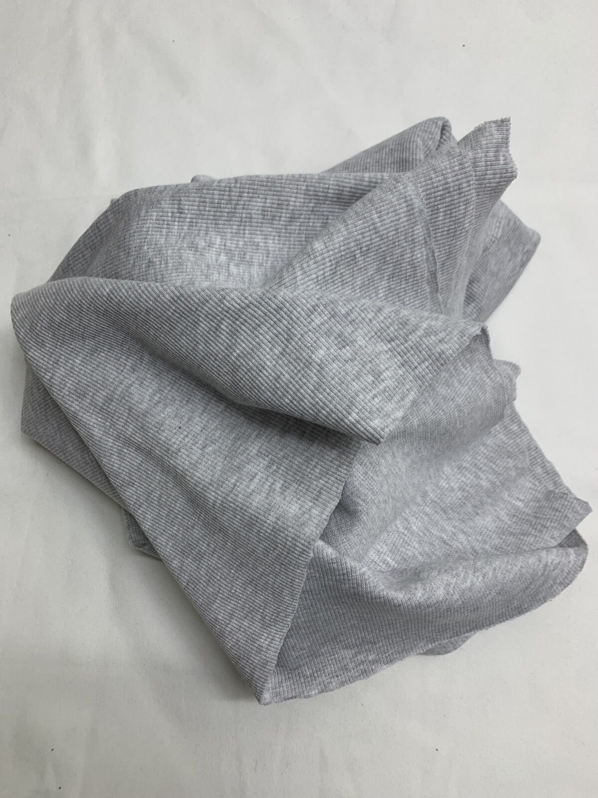 Gri Kaşkorse (Ribana) Kumaş, Parça 105x130 cm